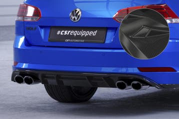 Achterskirt voor VW Golf 7 Variant R HA294-C, Verzenden