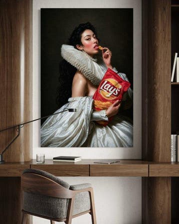 La Mama - Lady Lay’s - XL - Œuvre unique 1/1, Antiek en Kunst