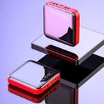 Mini Externe 20.000mAh Powerbank 2x USB LED Display Noodaccu, Verzenden