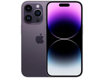 Apple iPhone 14 Pro - Dieppaars - 256 GB - eSIM, Verzenden, Zo goed als nieuw