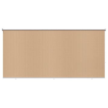 vidaXL Rolgordijn voor buiten 245(B)x140(H) cm beige, Verzenden
