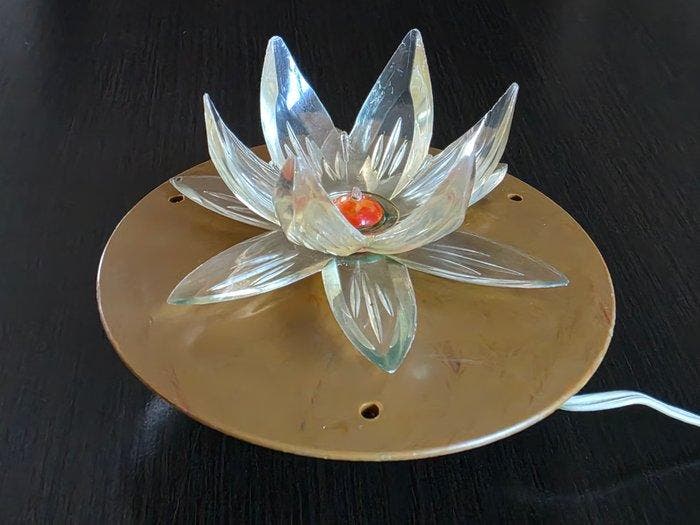 Kultowe Lampki Nocne „Lilia” – Vintage ZSRR (lata 70.) -, Antiquités & Art, Antiquités | Éclairage