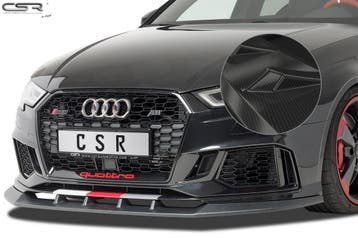 Cup spoilerlip met ABE voor Audi RS3 8V CSL322-C, Auto-onderdelen, Verzenden, Nieuw