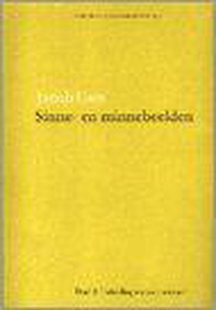 Sinne-en minnebeelden / Monumenta Literaria Neerlandica / IX, Boeken, Overige Boeken, Gelezen, Verzenden