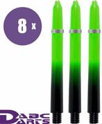 ABC Darts – Vision Groen - 8 sets Medium (Dart Shafts), Sport en Fitness, Ophalen of Verzenden, Nieuw, Shafts