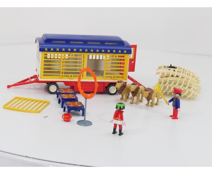 Playmobil 3727 Circus Romani met leeuwen en circuswagen c..., Hobby en Vrije tijd, Modelbouw | Overige, Gebruikt, Ophalen of Verzenden