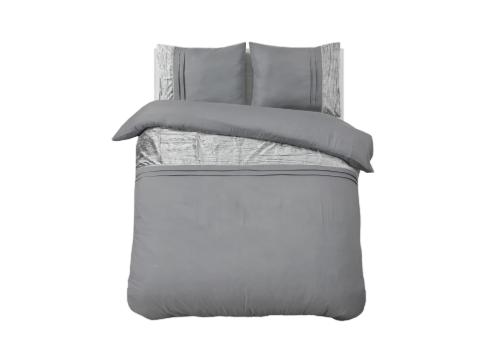 Sleeptime Fancy Tokyo Donker Grijs - 240 x 200/220, Maison & Meubles, Chambre à coucher | Linge de lit