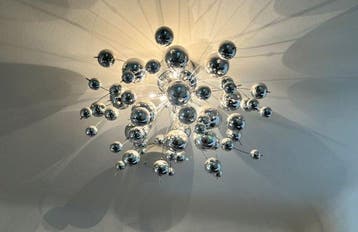 Gaetano Sciolari - Lustre - spoutnik - Chrome - Spoutnik