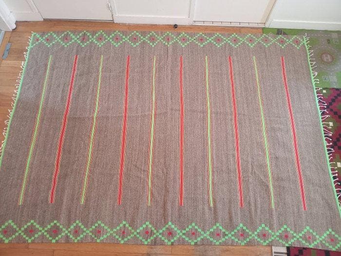 Berber - Vloerkleed - 295 cm - 212 cm - Pistachio tibar, Huis en Inrichting, Stoffering | Tapijten en Vloerkleden