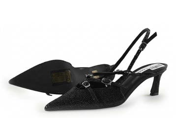 Steve Madden Slingbacks in maat 37 Zwart, Verzenden
