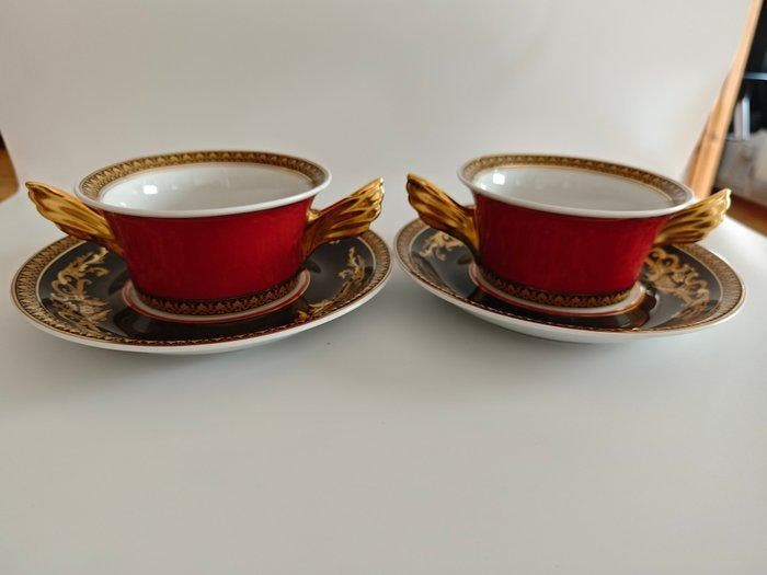 Rosenthal - Versace - Hors doeuvre set (2) - Zacht, Antiek en Kunst, Antiek | Meubels | Tafels