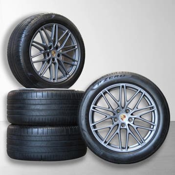 Porsche Cayenne E3 II RS Spyder 21 inch originele velgen 9Y0, Ophalen of Verzenden