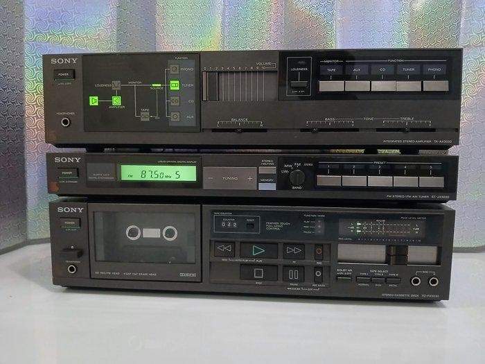 Sony - TA-AX330/ST-JX330/TCFX330 Hifi-set, TV, Hi-fi & Vidéo, Radios
