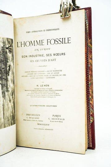 H. Le Hon - LHomme fossile en Europe. Son industrie, ses
