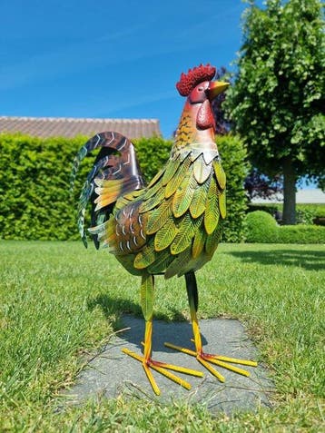 Figuur - A rooster - IJzer, Metaal