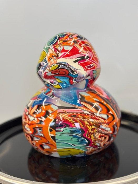 Rob VanMore - VANMORE Graffiti Duck, Antiek en Kunst, Kunst | Designobjecten