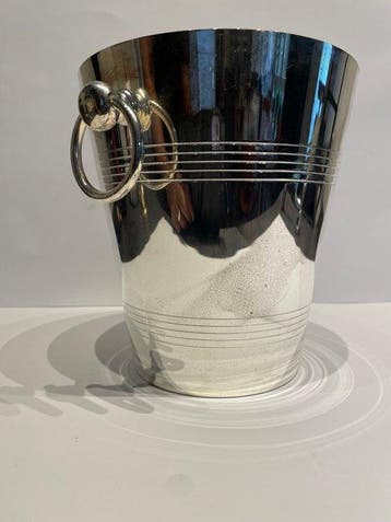Champagne koeler - Verzilverd - Vintage Champagnekoeler