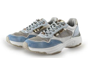 Mexx Sneakers in maat 39 Blauw, Kleding | Dames, Mexx, Zo goed als nieuw, Sneakers, Verzenden