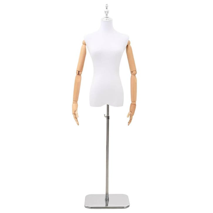vidaXL Verstelbare mannequin van 165-213 cm met voet Vrouw, Articles professionnels, Articles professionnels Autre, Envoi