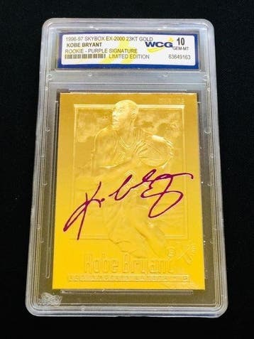 1996/97 Fleer Kobe Bryant - Lot of 6 Gold Cards (23KT) - 6, Collections, Collections Autre