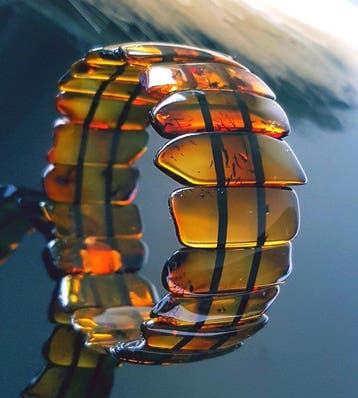 Amber Natuurlijke Baltische barnsteen armband- 14 g