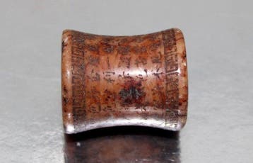 Antiek Boeddhistisch Heilig Chinees handgemaakt kralenamulet