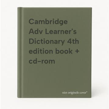 Cambridge Adv Learners Dictionary 4th edition book + cd-rom, Verzenden