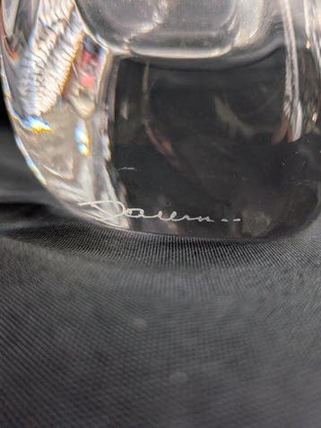 Daum - Vase - Cristal, Antiek en Kunst