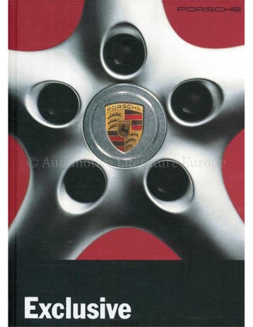 1994 PORSCHE EXCLUSIVE HARDCOVER BROCHURE