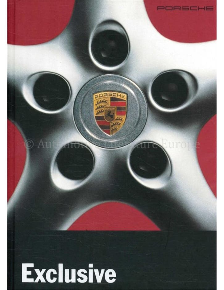 1994 PORSCHE EXCLUSIVE HARDCOVER BROCHURE, Livres, Autos | Brochures & Magazines