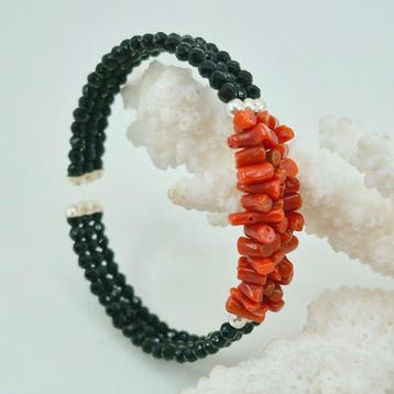 Koraal - Zilver, Zonder reserveprijs - Armband - CORALLO