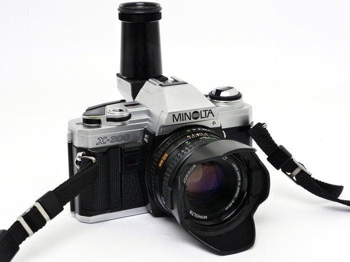 Minolta, Minostigmat X-300 + MD Rokkor 1,7/50mm +, TV, Hi-fi & Vidéo, Appareils photo analogiques