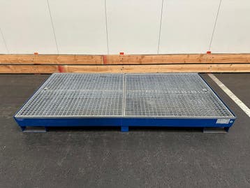 Opvangbak - 2450x1220x250mm - 330L - Blauw, Ophalen of Verzenden