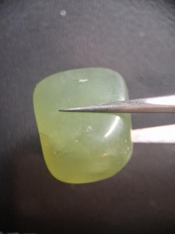 Natural Green Xiuyan Jade Pocket Stone – Polished Crystal -, Handtassen en Accessoires, Verzenden, Nieuw