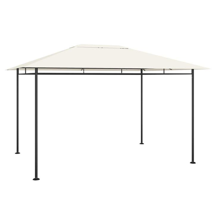 vidaXL Prieel 180 g/m² 384x281x270 cm crèmekleurig, Jardin & Terrasse, Tonnelles, Envoi