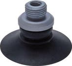 Ventouse plate en silicone transparent 53mm G 1/8 pouce, Verzenden