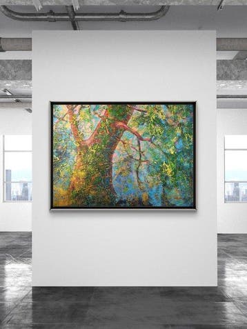 Jana Noldin - Larghe Painting Guardian of the secrets