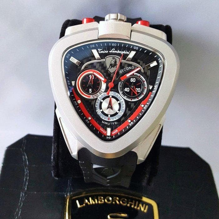 Lamborghini - Swiss Made - Rare - Bullhead - Chronograph -, Bijoux, Sacs & Beauté, Montres | Hommes