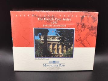 France. Mint Set (BU) 1997 (10 monnaies) (Sans prix de
