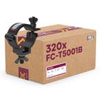 320x FORTEX Slimline Half Coupler truss klem WLL 100kg buis, Verzenden, Nieuw