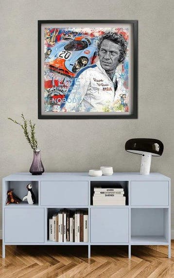 Original Luc Best - Steve McQueen - I live for myself, Verzamelen, Nieuw