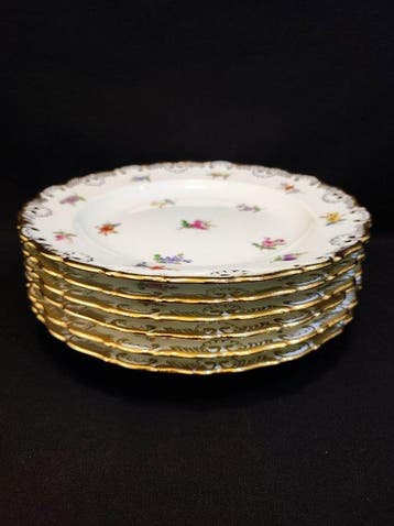 Meissen - Bord (6) - Ø 19,0 cm 6er Set