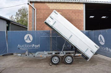 Veiling: Aanhangwagen Kipper BW Trailer 750kg 300x150x70cm N, Ophalen, Nieuw