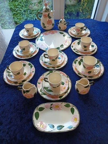 Villeroy & Boch - Koffie- en theeservies (30) - Wild-Rose -, Antiek en Kunst