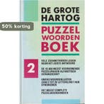 GROTE HARTOG PUZZELWOORDENBOEK (2 D 9789065906663 HARTOG, Verzenden, Gelezen, HARTOG