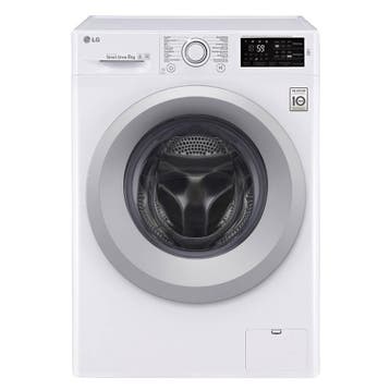 LG Fh4j5tn8 - Wasmachine - 8 kg - 1400 tpm - Direct Drive -, Ophalen of Verzenden, Nieuw