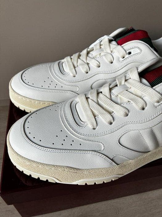 Gucci - re-web white - Sneakers - Maat: EU 42 - Nieuw met, Vêtements | Hommes, Chaussures