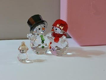 Swarovski - Stefanie Nederegger - Figuur - Schneemanfamilie