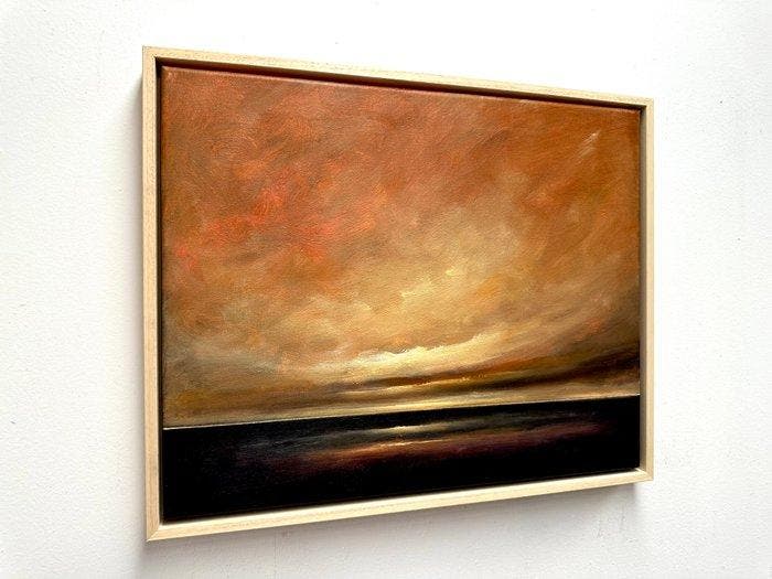 Joost Verhagen - De Koog Autumn, Antiek en Kunst, Kunst | Schilderijen | Modern