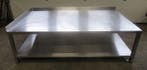 RVS Werktafel, Tafel links, B175 x D100 x H55cm
